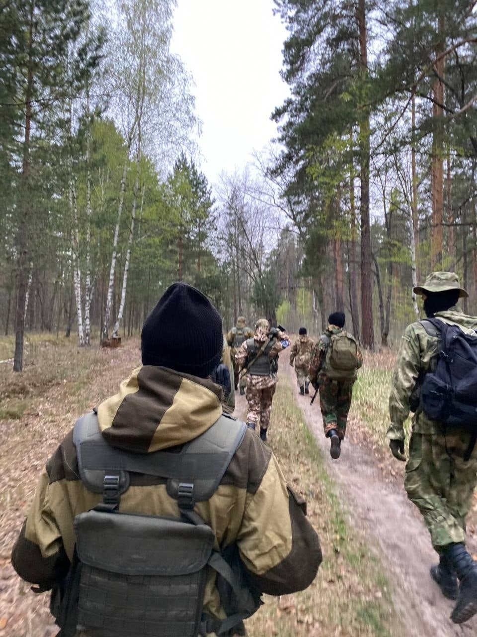 Студенты Центра военной и спортивной подготовки 