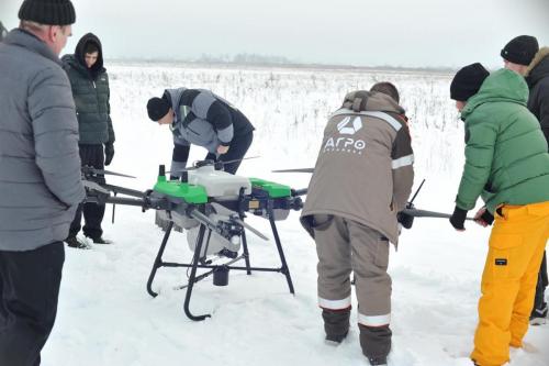 Занятия по агродронам в ТГТУ