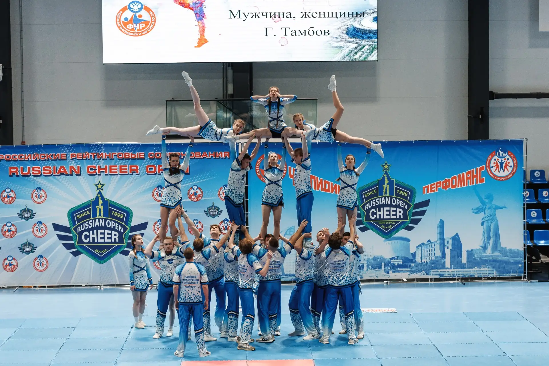 Спортсмены ТГТУ завоевали россыпь наград на Национальных соревнованиях по чирлидингу