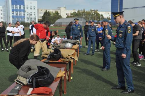 Пожарно-спасательные соревнования Тамбов ТГТУ