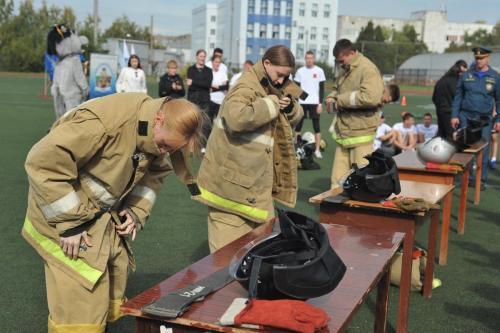 Пожарно-спасательные соревнования Тамбов ТГТУ