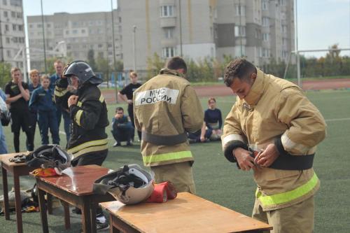 Пожарно-спасательные соревнования Тамбов ТГТУ