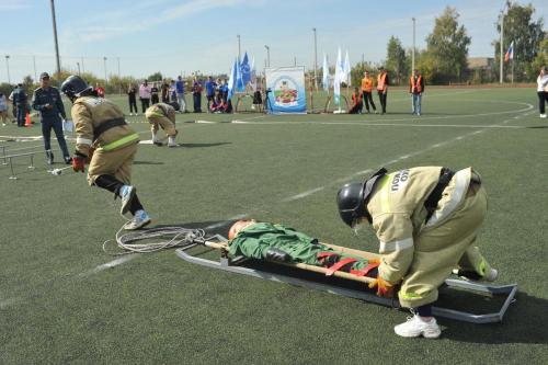 Пожарно-спасательные соревнования Тамбов ТГТУ
