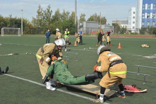 Пожарно-спасательные соревнования Тамбов ТГТУ