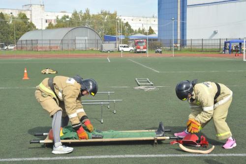 Пожарно-спасательные соревнования Тамбов ТГТУ
