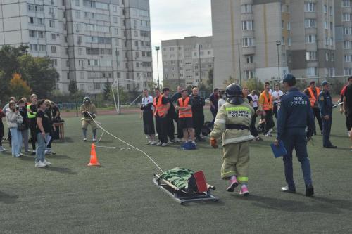 Пожарно-спасательные соревнования Тамбов ТГТУ