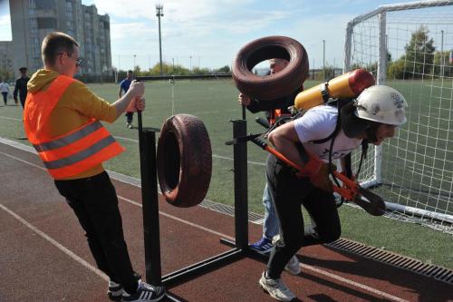 Пожарно-спасательные соревнования Тамбов ТГТУ