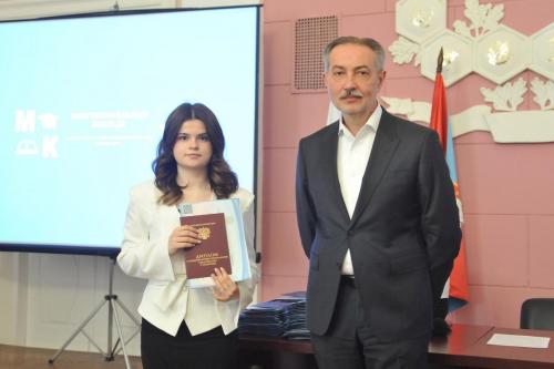 Вручение дипломов выпускникам колледжа Тамбов