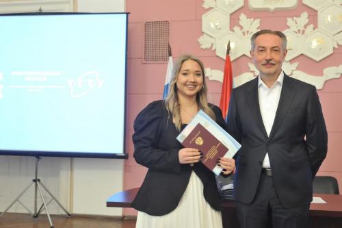 Вручение дипломов выпускникам колледжа Тамбов